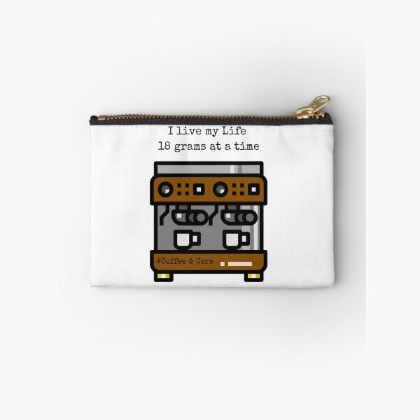 Item preview, Live my life 18 grams at a time # Coffee & Cars designed and sold by James Cruickshank.