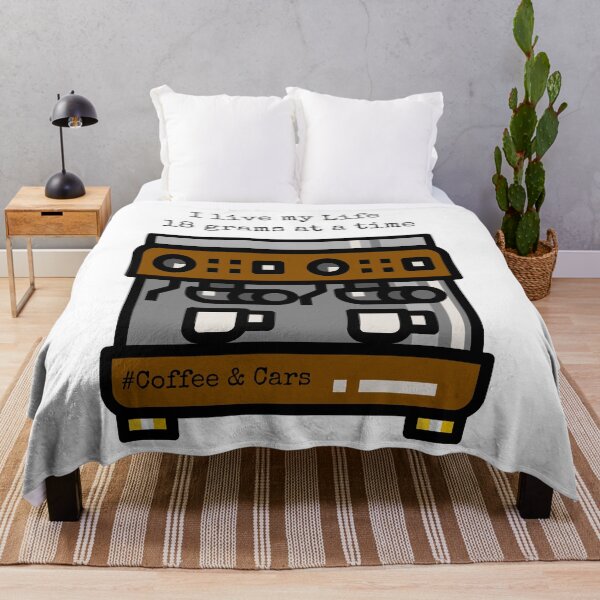 Item preview, Live my life 18 grams at a time # Coffee & Cars designed and sold by James Cruickshank.