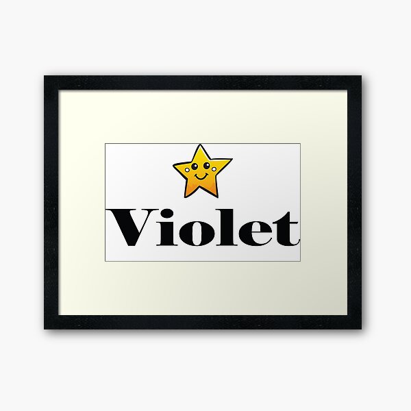 Item preview, Violet Star designed and sold by ProjectX23.