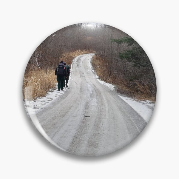 Item preview, Hiking the Frozen Road to Nowhere designed and sold by SeguinM.