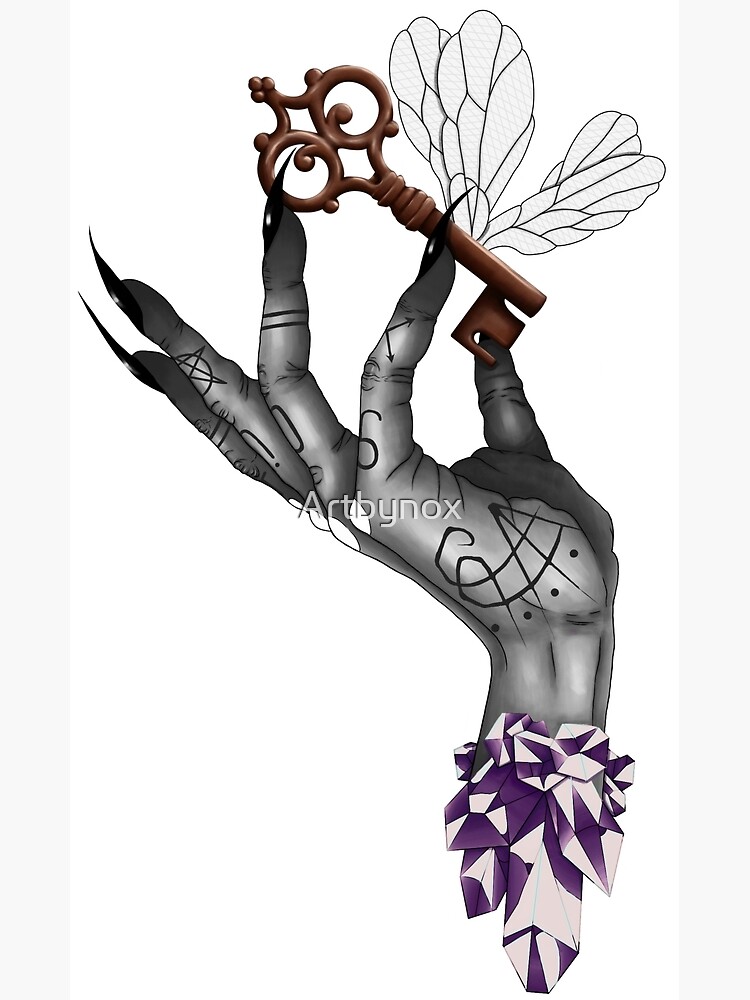 Crystal Witch Hand de Artbynox