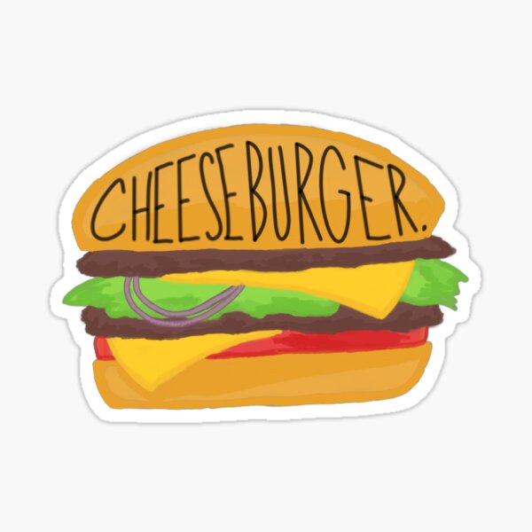 CHEESEburger Sticker