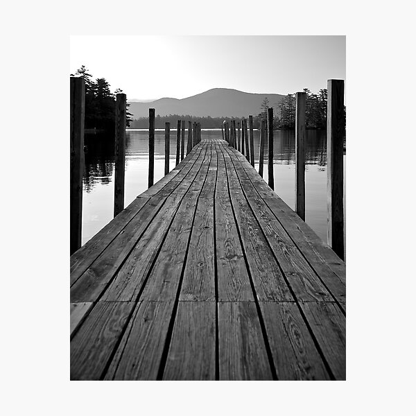 Blissful Morning on Lake George Photographic Print