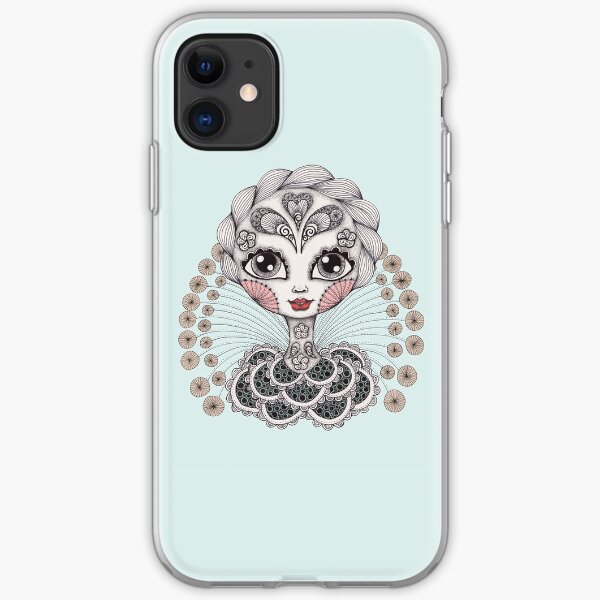 Miss Dia De Los Muertos iPhone Soft Case