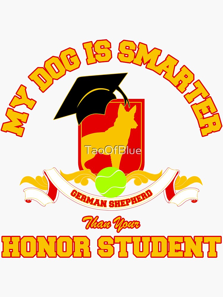 Honor Student - German Shepherd by TaoOfBlue