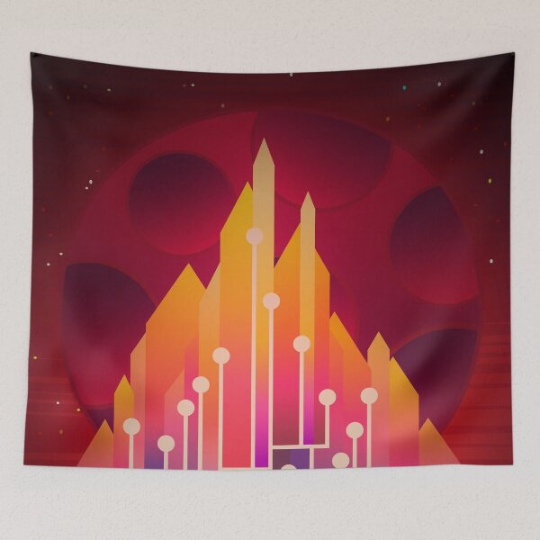 Item preview, Blood Moon Over The Tree Of Tech designed and sold by Viscious-Speed.