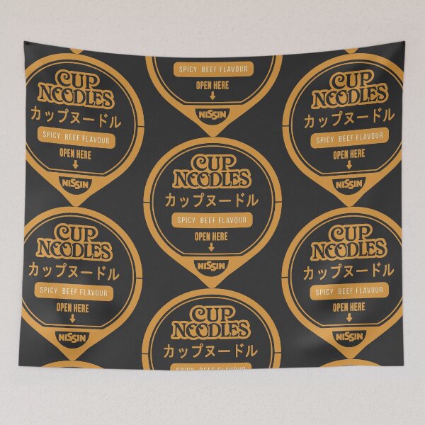 Item preview, Nissin Cup Noodles Ramen Spicy Beef Flavour designed and sold by shennit.