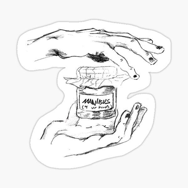 for your hands Sticker