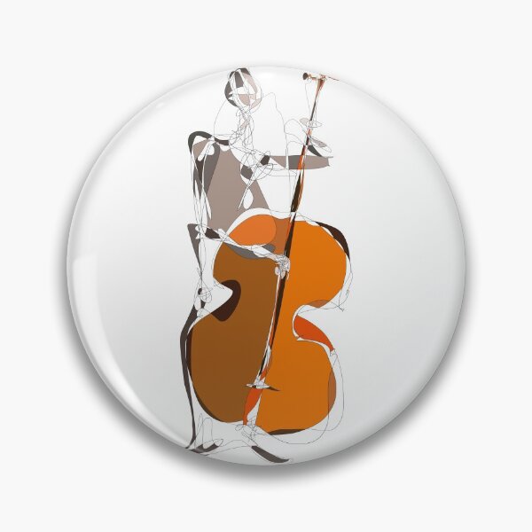 Item preview, contrabass music jazz designed and sold by ParastooPakzad.