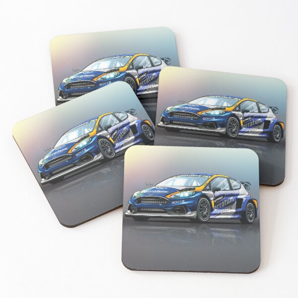 Item preview, Jani Paasonen's Ford Fiesta RS WRX Supercar designed and sold by Racing Art Store.