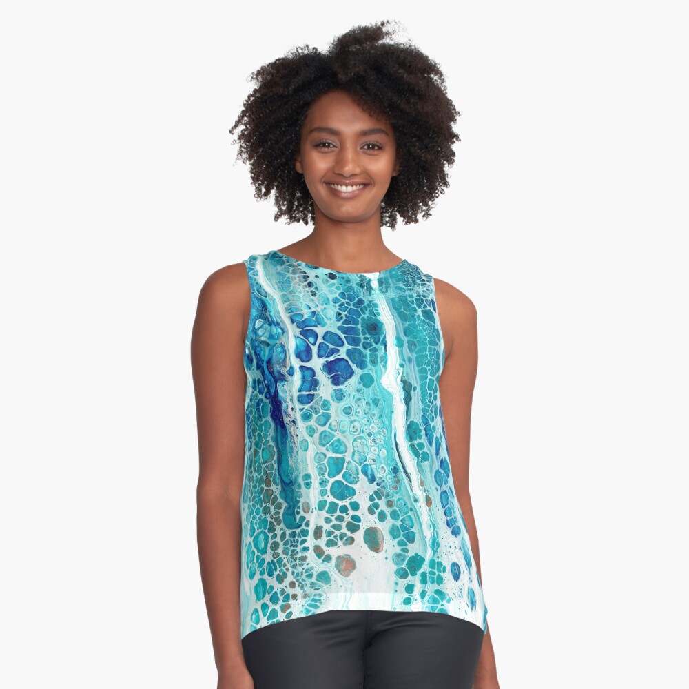 Item preview, Sleeveless Top designed and sold by Ideka-Art.