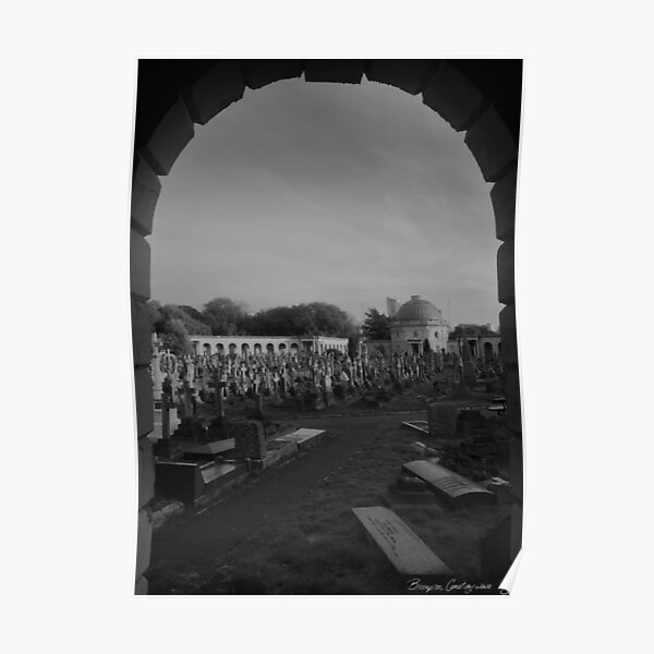 Brompton Cemetery - London Poster