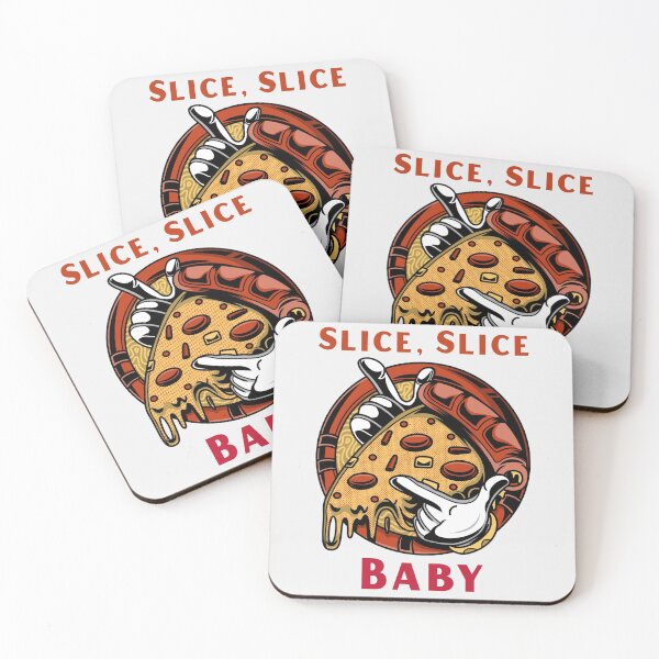 Item preview, Slice slice baby Funny Pizza designed and sold by CLPDesignLab.