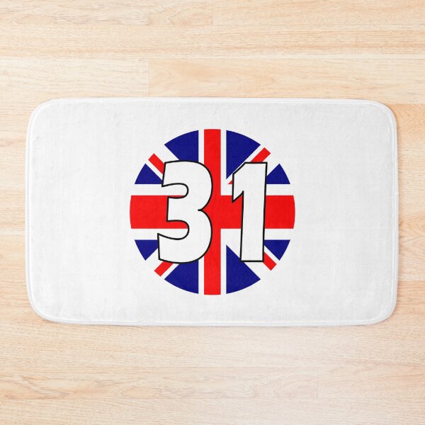 Item preview, UK flag with number 31 - thirty one designed and sold by AllShirts21.