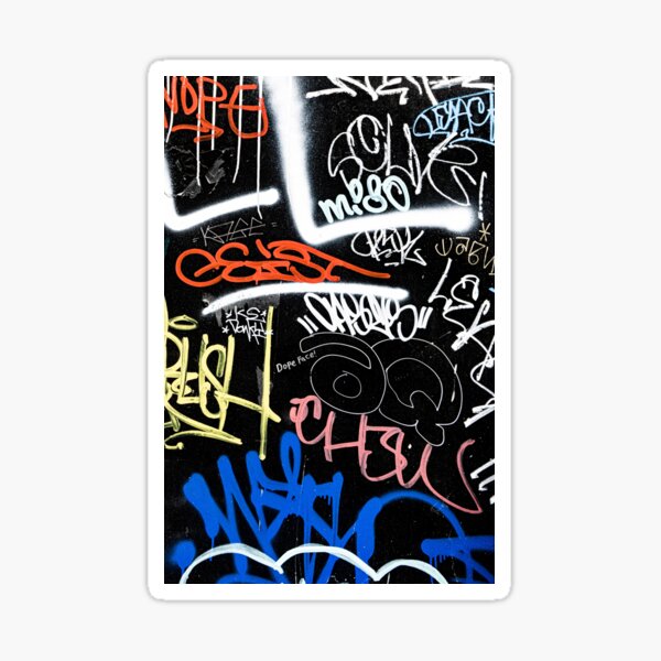 Graffiti Wallpaper Stickers for Sale | Redbubble Graffiti Wallpaper Stickers for Sale | Redbubble