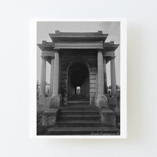 Brompton Mausoleum II - London Canvas Mounted Print