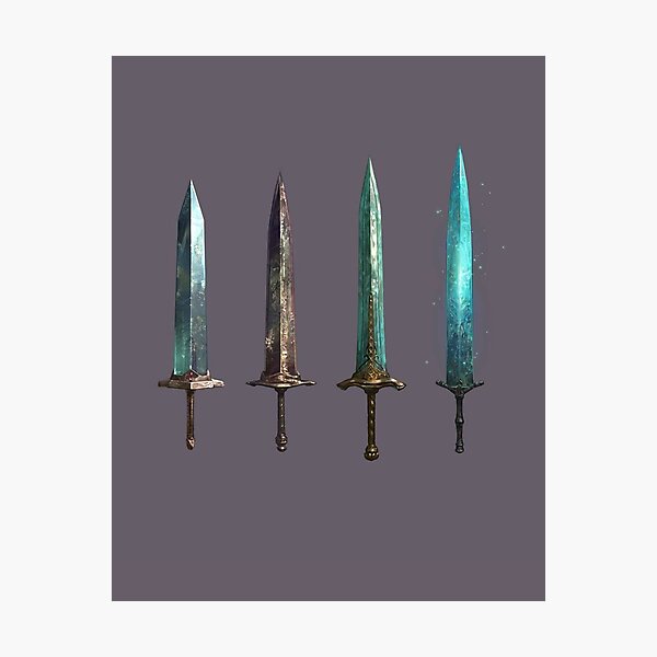 Roblox, sword, digital art, cyan, weapon