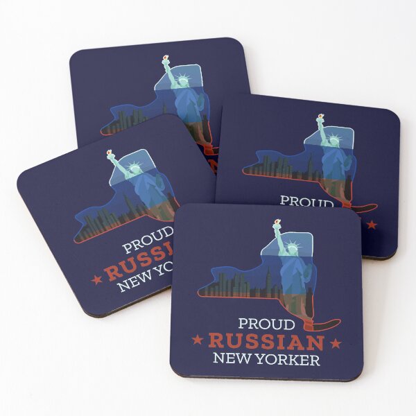 Item preview, Proud Russian New Yorker - New York State designed and sold by ockshirts.