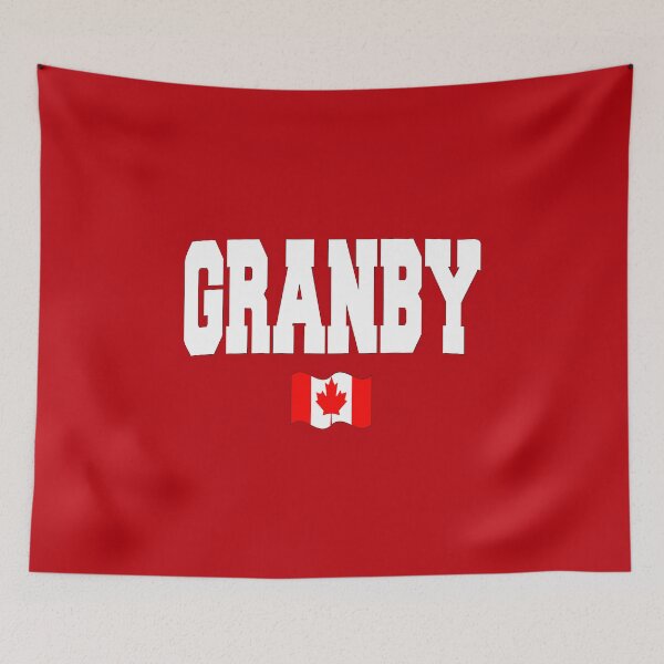 Item preview, Granby with Canadian flag designed and sold by AllShirts21.