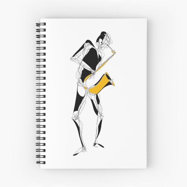 Item preview, saxophonist designed and sold by ParastooPakzad.