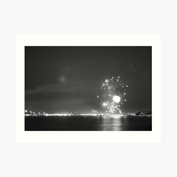 Battle Over Commencement Bay Art Print