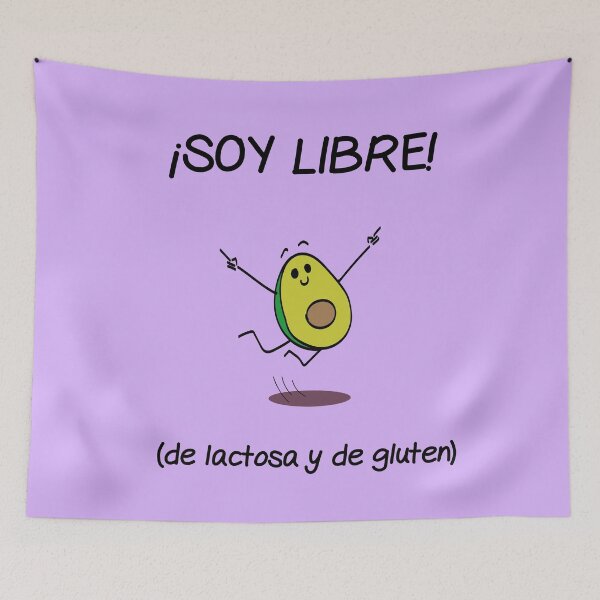 Item preview, I'm free from lactose and gluten (Spanish version) designed and sold by TheSpecialDiet.