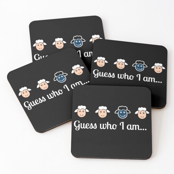 Item preview, Guess Who I Am? Black Sheep of The Family - Black Sheep - Ewe Mad Bro designed and sold by JukeLox.