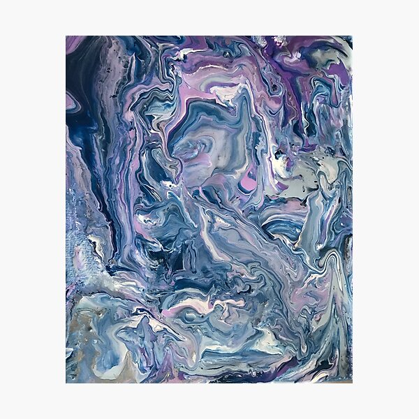 Lavender Sea Photographic Print