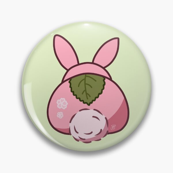 Item preview, Sakura Mochi Bunny designed and sold by heysoleilart.