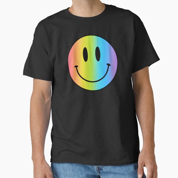Item preview, Happy Face | Rainbow | Black |  designed and sold by HappyFaceCo.
