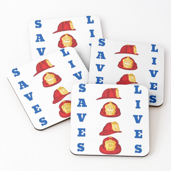 Item preview, Firemen Saving Lives designed and sold by lovesuperkarma.