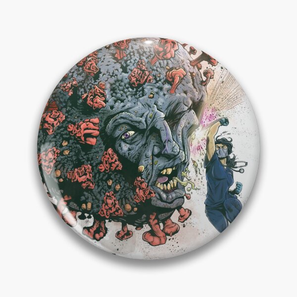 The Real Masked Crusader - Variant C Pin