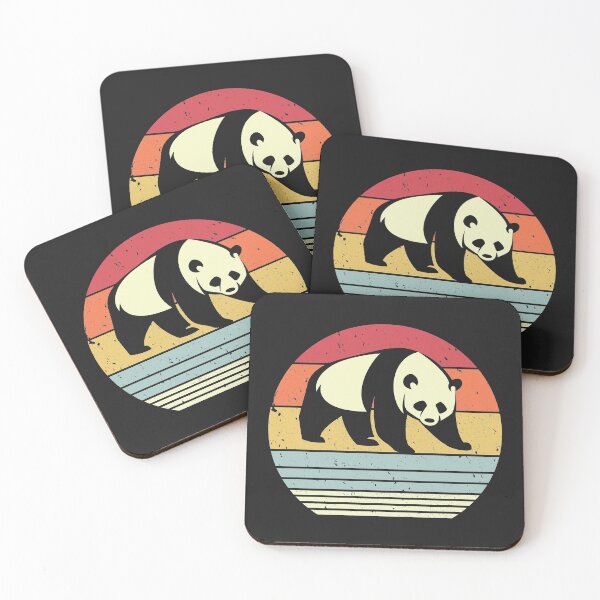 Item preview, Panda Design. Retro Style Product designed and sold by PackAPunch.