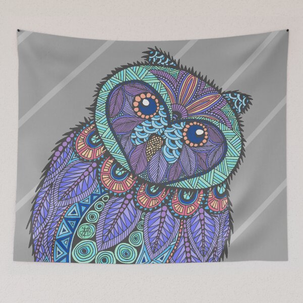 Item preview, Spring Owl designed and sold by artlovepassion.