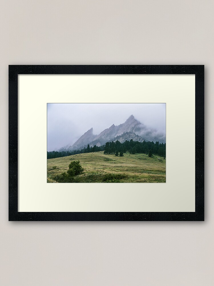 Alternate view of Sleeping Giants Framed Art Print