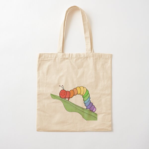 Caterpillar Cotton Tote Bag