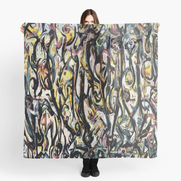 Jackson Pollack | Mural Scarf