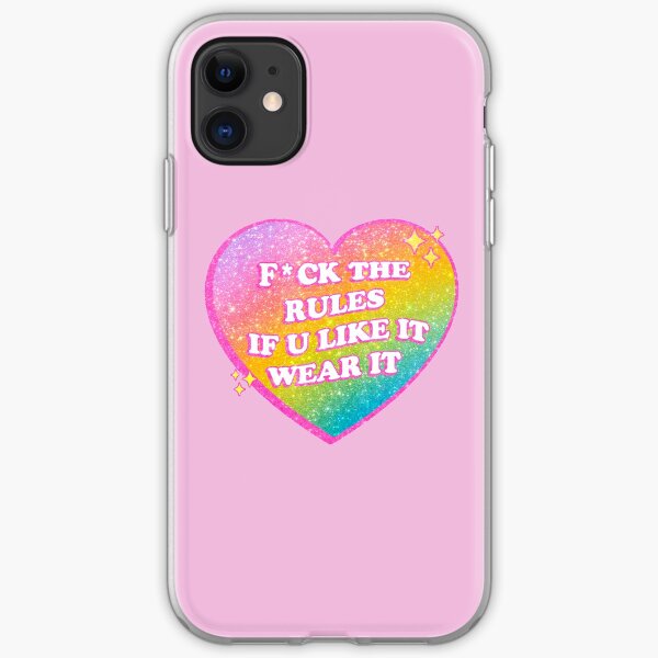 fuck tha rules! iPhone Soft Case