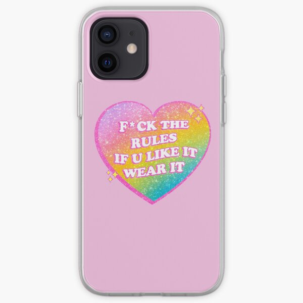 fuck tha rules! iPhone Soft Case