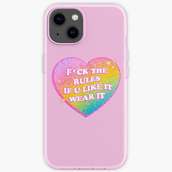 fuck tha rules! iPhone Soft Case