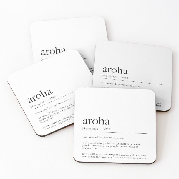Item preview, New Zealand Maori Aroha (Love) Definition designed and sold by lolomastudio.