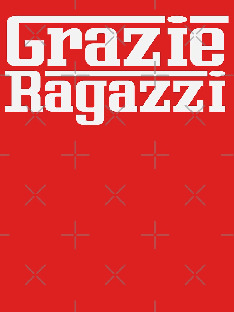 Grazie Ragazzi Check White by TheWorksTeam