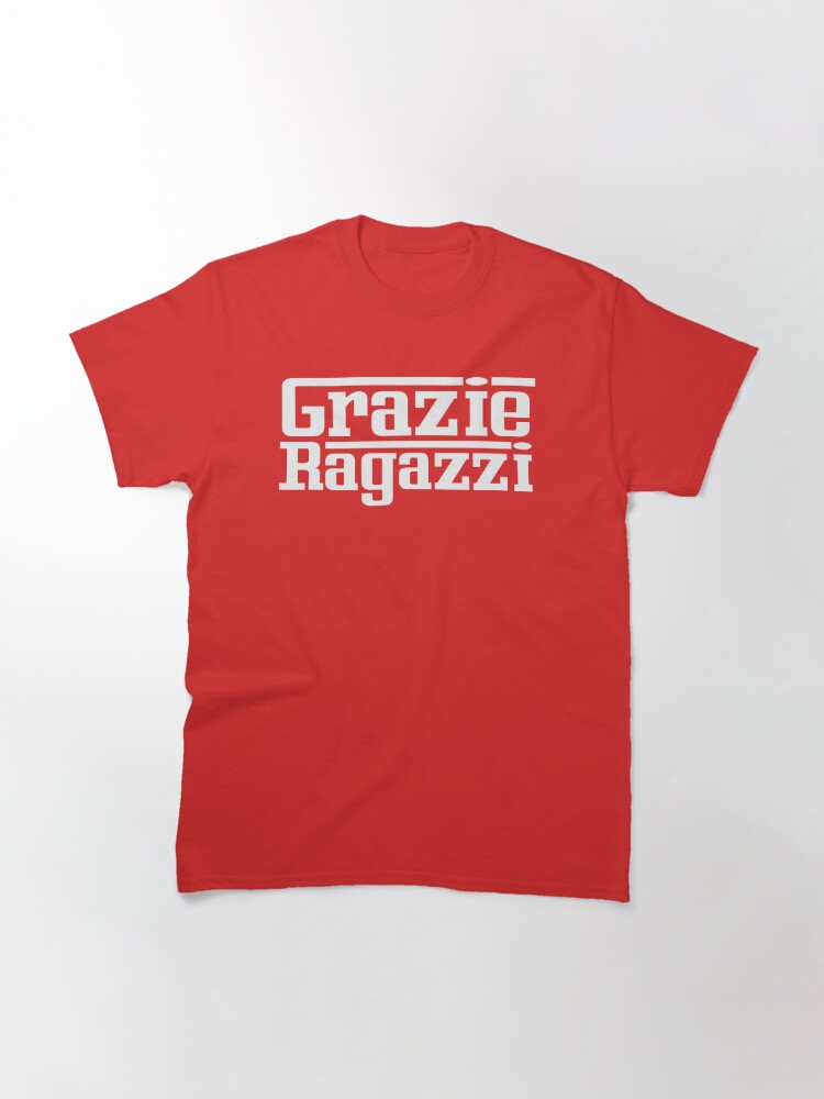 Alternate view of Grazie Ragazzi Check White Classic T-Shirt
