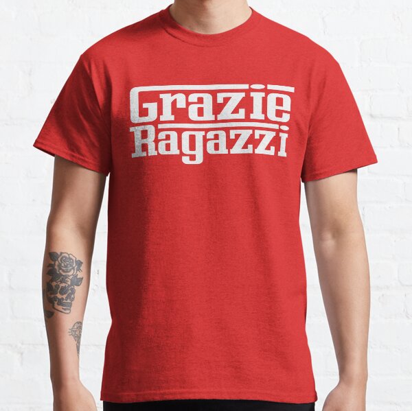Grazie Ragazzi Check White Classic T-Shirt