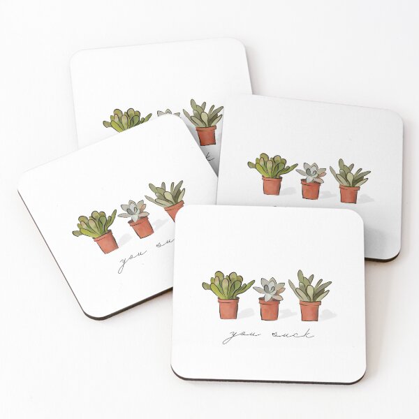 Item preview, Succulents You Suck Water Color Illustration Quote designed and sold by laurenthimmesch.