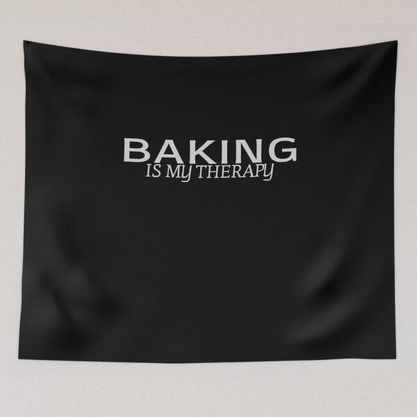 Item preview, Baking Is My Therapy designed and sold by walidsam07.