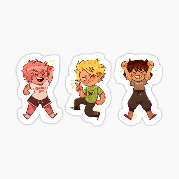idiot gamers Sticker