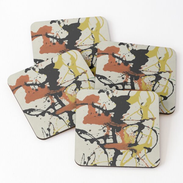 Jackson Pollack | Number 26 Coasters (Set of 4)