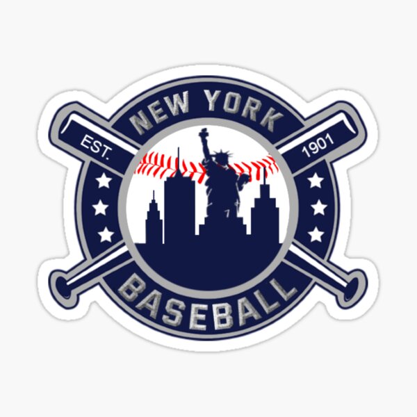 NY Yankees Pinstripe Heart Decal Sticker