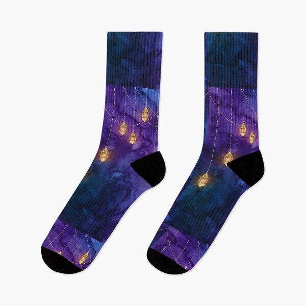 Item preview, Midnight Marrakesh Lights Pattern designed and sold by digitalvintage.